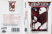 Nosferatu the Vampyre ZX Spectrum US box art